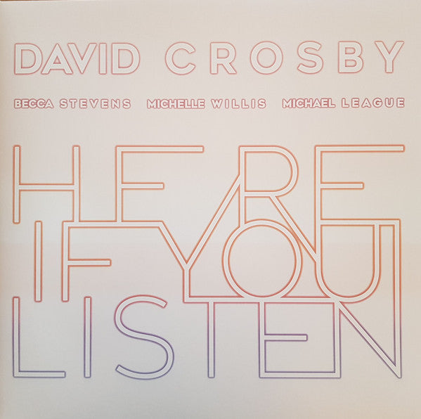 David Crosby – Here If You Listen – Release:caa59b24-b280-4f2c-8db4-9185869a0122 (cover)