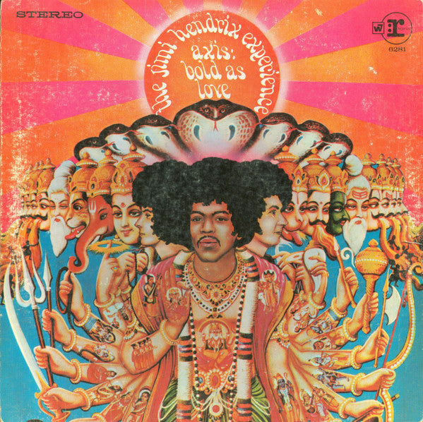 The Jimi Hendrix Experience - Axis: Bold As Love Record Reprise Records 1968 / US / Reprise Records / 5TOBE VG VG