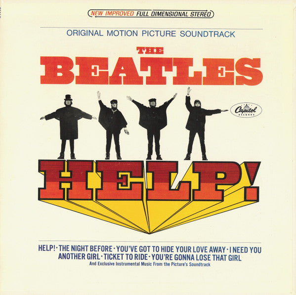 The Beatles - Help! (Original Motion Picture Soundtrack) Record Capitol Records 1971 / US / Winchester Pressing, Gatefold / Capitol Records / NK73C VG VG