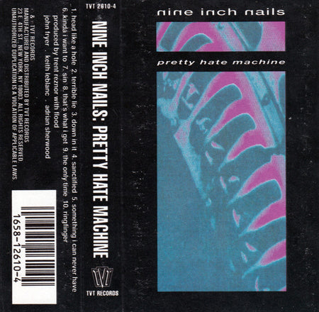 Nine Inch Nails - Pretty Hate Machine Record TVT Records 1989 / US / TVT Records VG+ VG+