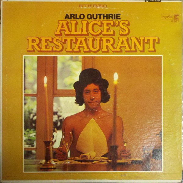 Arlo Guthrie - Alice's Restaurant Record Reprise Records 1967 / US / Reprise Records / 8M5LR VG VG