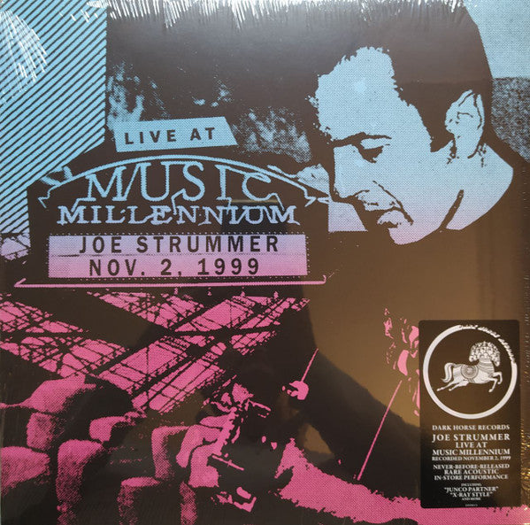 Joe Strummer - Live At Music Millennium Record Dark Horse Records 2022 / Worldwide / Dark Horse Records / 709G1 NEW NEW