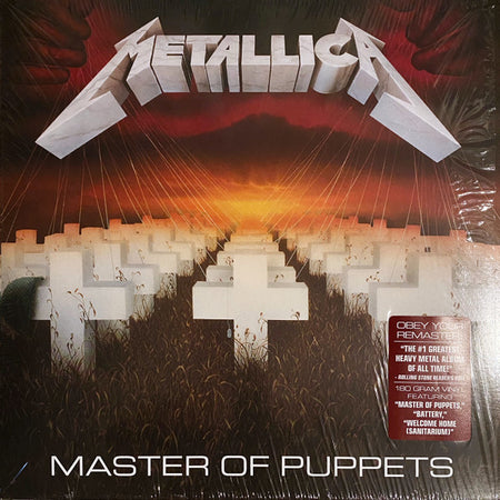 Metallica - Master Of Puppets Record Blackened 2020 / US / "32262" / Blackened / 2206B NEW NEW