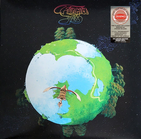 Yes - Fragile (Steven Wilson Remix) Record Atlantic 2025 / USA & Europe / Green / Atlantic / Z3OSL NEW NEW