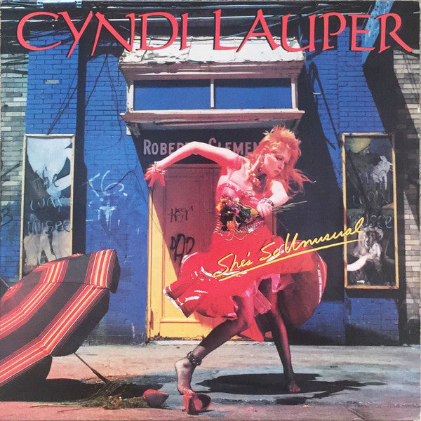 Cyndi Lauper - She's So Unusual Record Portrait 1983 / US / Portrait / P185J VG F