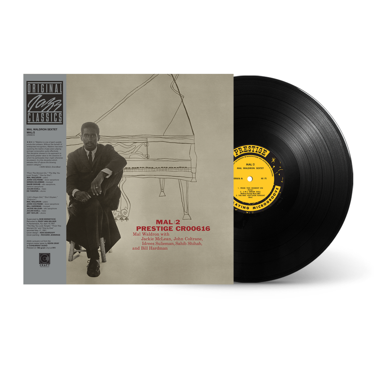Mal Waldron Sextet - Mal/2 (Original Jazz Classics Series Vinyl)