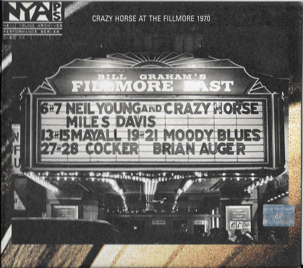 Neil Young - Live At The Fillmore East Record Reprise Records 2006 / Argentina / Reprise Records VG G