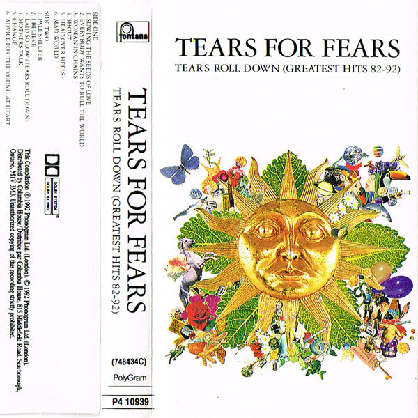 Tears For Fears – Tears Roll Down (Greatest Hits 82-92) – Release:63078097-63d3-4cd0-99de-c8829e410c99 (cover)