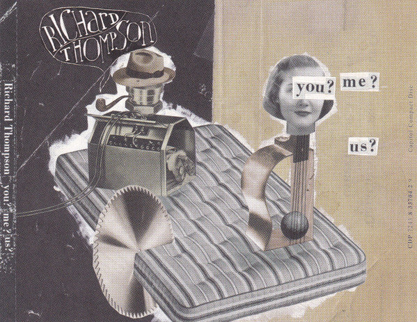 Richard Thompson - You? Me? Us? Record Capitol Records 1996 / US / Capitol Records / 7ZO74 VG VG