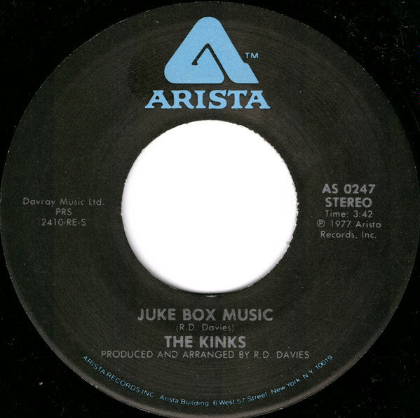 The Kinks – Juke Box Music – Release:3213aab2-2d9c-4fb7-badc-7a5effed815e (cover)