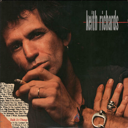Keith Richards - Talk Is Cheap Record Mindless Records (3) 1988 / US / Allied Pressing / Virgin / 02WT4 VG+ VG+