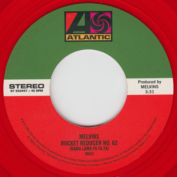 MC5 / Melvins - Rocket Reducer No. 62 (Rama Lama Fa Fa Fa) (Red Translucent Vinyl) Vinyl > 7-inch Rhino