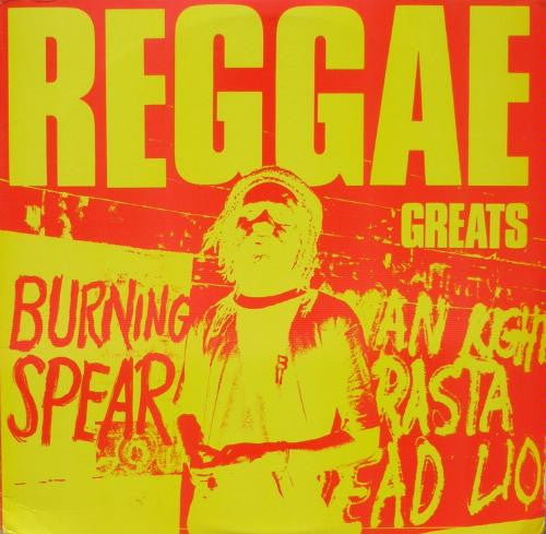 Burning Spear - Reggae Greats (1985, Hauppauge Pressing) Vinyl > LP Mango VG+ VG