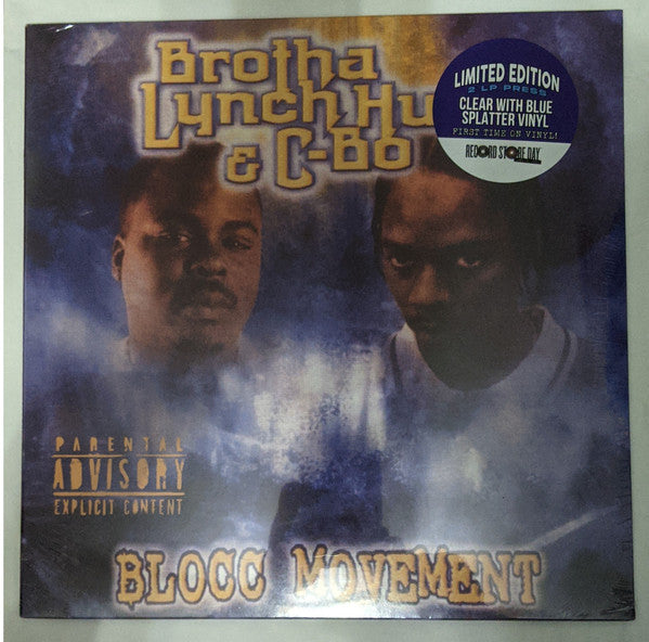 Brotha Lynch Hung - Blocc Movement Record RBC Records 2021 / US / Clear with Blue Splatter / RBC Records / CFI17 NEW NEW