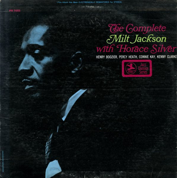 Milt Jackson – The Complete Milt Jackson With Horace Silver – Release:1aa113e7-7d27-4147-ab43-1ba8b1944afc (cover)