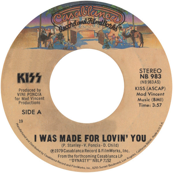 Kiss – I Was Made For Lovin' You – Release:d5d76fb1-79ea-4ba6-ba39-7439c6d9aa96 (cover)