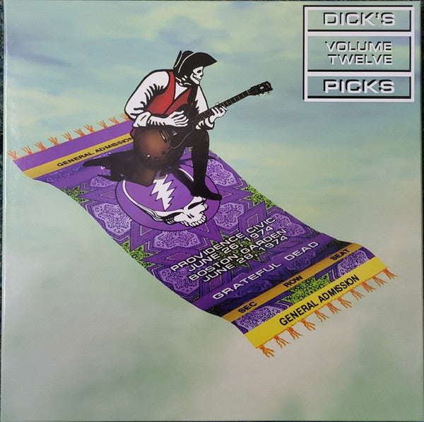 The Grateful Dead – Dick's Picks Volume Twelve: Providence Civic - June 26, 1974; Boston Garden - June 28, 1974 – Release:b3a9ee3b-ecfd-4929-8795-19039319eca2 (cover)