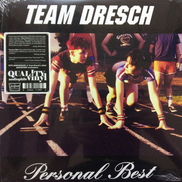 Team Dresch - Personal Best Record Jealous Butcher Records 2019 / US / Jealous Butcher Records NEW NEW
