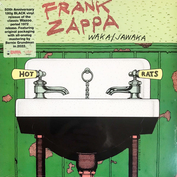 Frank Zappa - Waka / Jawaka Record Zappa Records 2022 / USA & Europe / 180 Gram / Zappa Records / AUTET NEW NEW