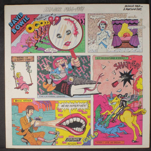 David Bowie - Images 1966 - 1967 Record London Records US / Capitol Record Club / London Records / 3F8EA VG G