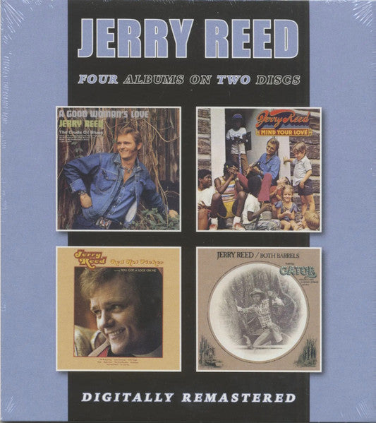 Jerry Reed - A Good Woman's Love / Mind Your Love / Red Hot Picker / Both Barrels Record BGO Records 2025 / UK / Slipcase / BGO Records / 2TSOH NEW NEW