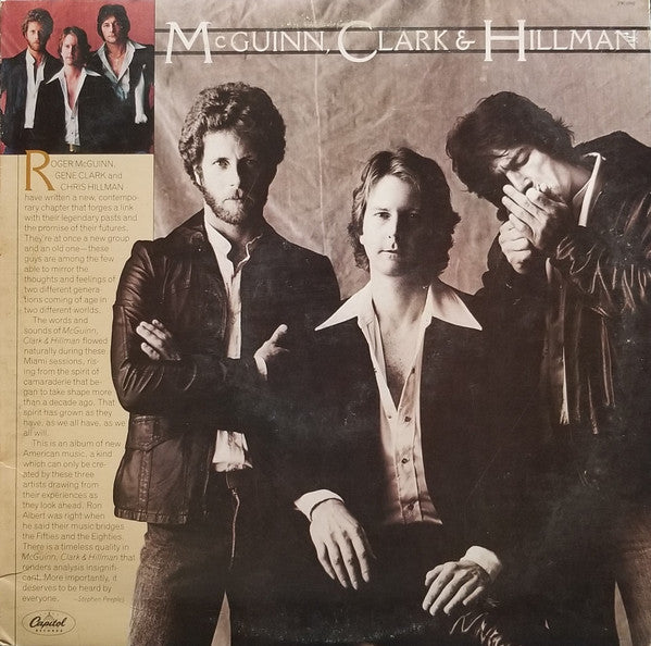 McGuinn, Clark & Hillman - McGuinn, Clark & Hillman Record Capitol Records 1979 / US / Jacksonville / Capitol Records / UYCTK VG+ VG+