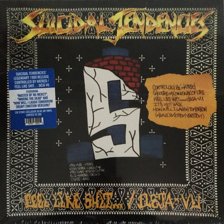 Suicidal Tendencies - Controlled By Hatred / Feel Like Shit... Deja-Vu Record Epic 2022 / US / Blue [Blue Jay] / Century Media NEW NEW