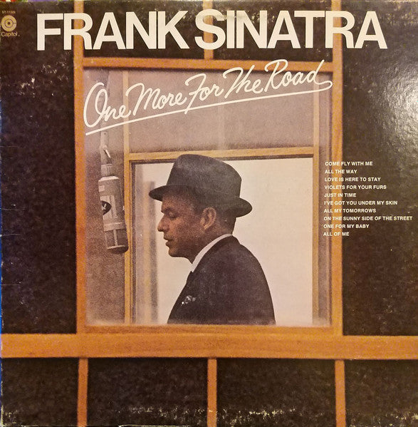Frank Sinatra - One More For The Road Record Capitol Records 1974 / US / Capitol Records / Y9M0Q VG VG