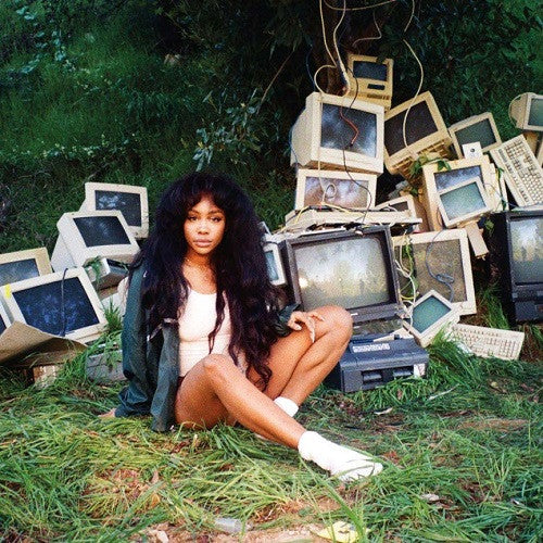 SZA (2) - Ctrl Record Top Dawg Entertainment 2017 / Unknown / Green Translucent / Top Dawg Entertainment / LY3D3 NEW NEW