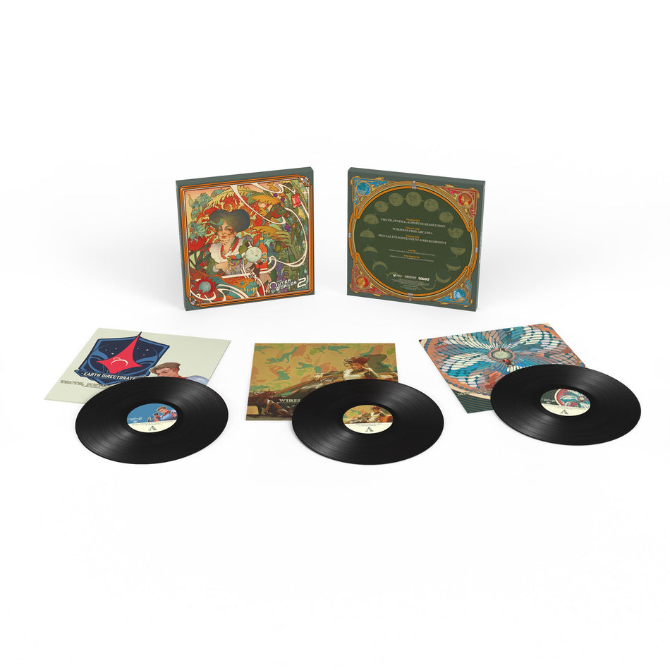 Oleksa Lozowchuk, Antonio Gradanti, Jim Bonney - The Outer Worlds 2 Original Soundtrack (Deluxe 3LP) Vinyl > LP Laced Records