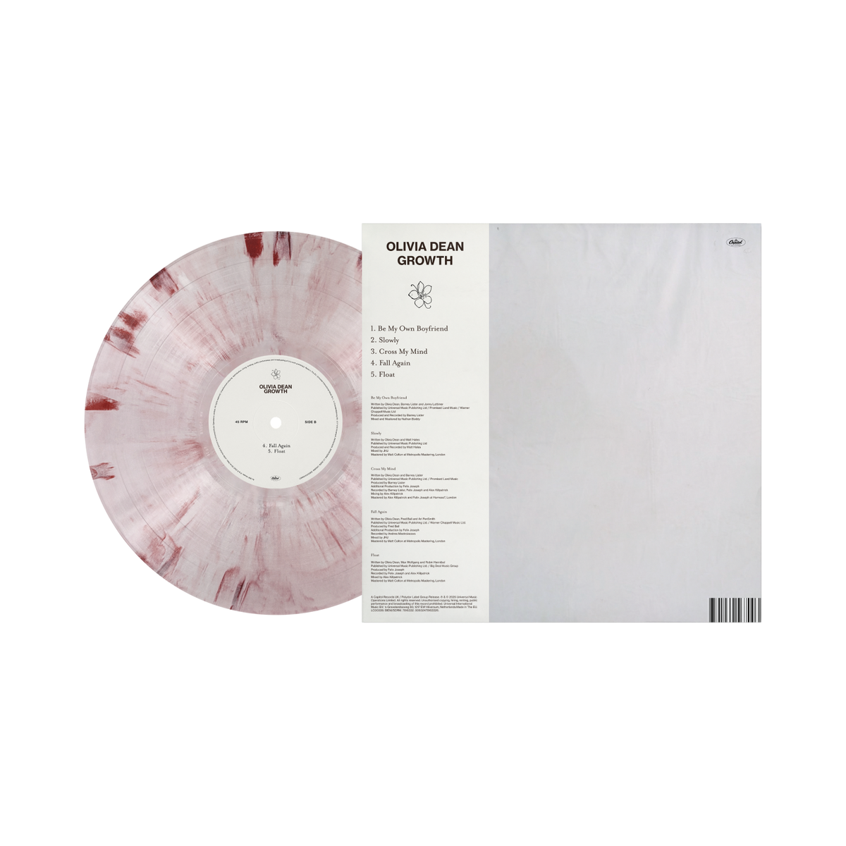 Olivia Dean - Growth (Pink Marble Vinyl)