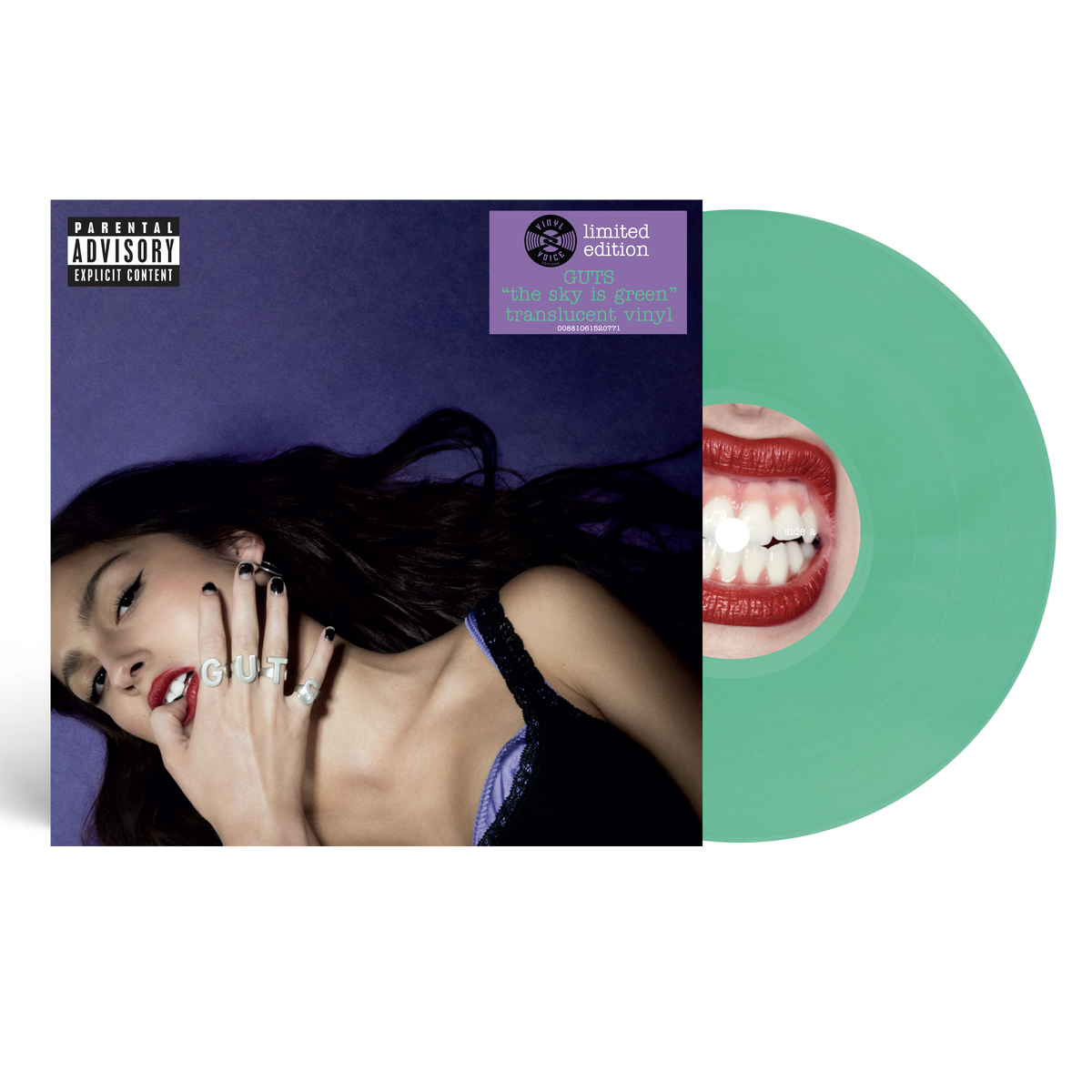 Olivia Rodrigo - GUTS (The Sky Is Green Translucent Vinyl Voice Edition) Vinyl > LP Geffen Records NEW NEW