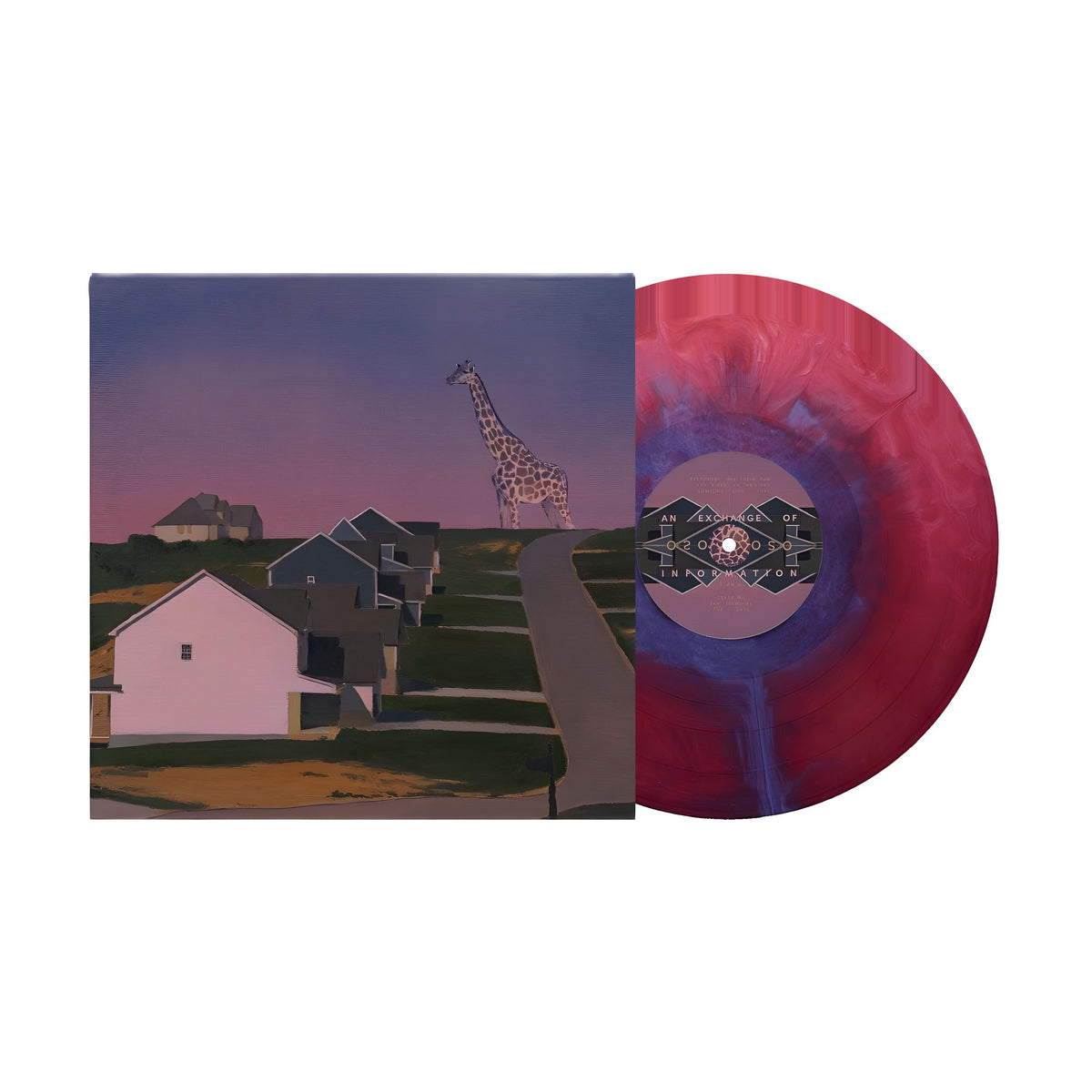 Oso Oso - An Exchange Of Information (Pink Acid Wash Vinyl)