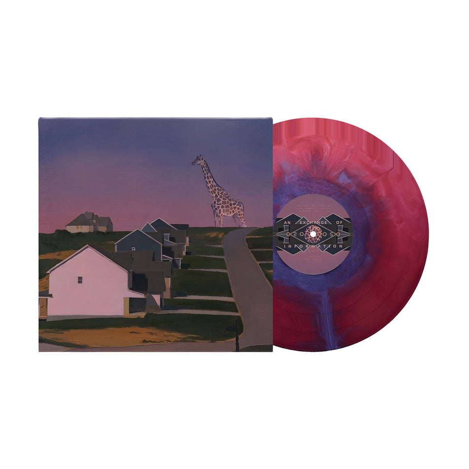 Oso Oso - An Exchange Of Information (Pink Acid Wash Vinyl) Vinyl > LP Feral Twin NEW NEW