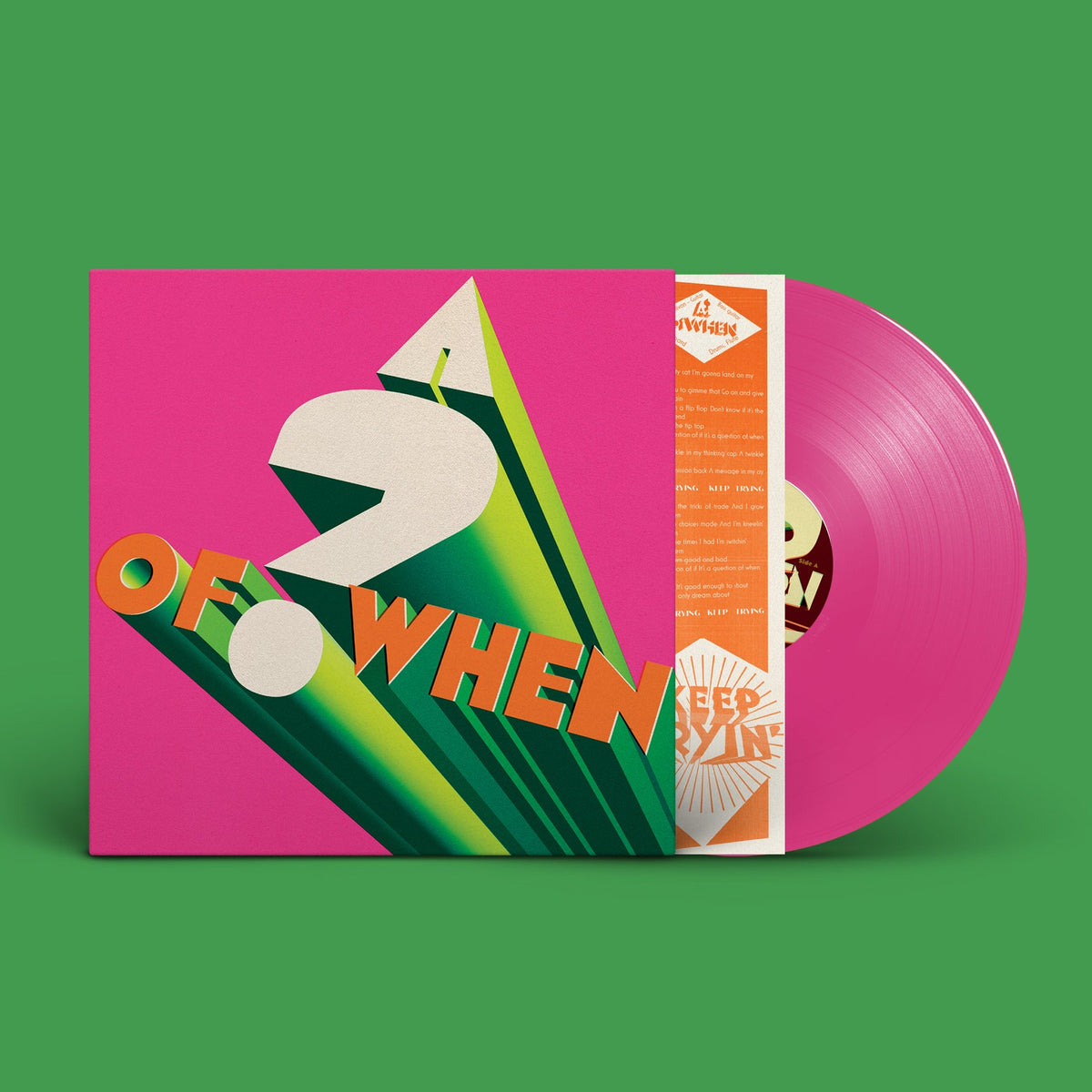 Panda Bear & Sonic Boom - A ? of WHEN (Indie Exclusive Pink Vinyl) Vinyl > LP Domino