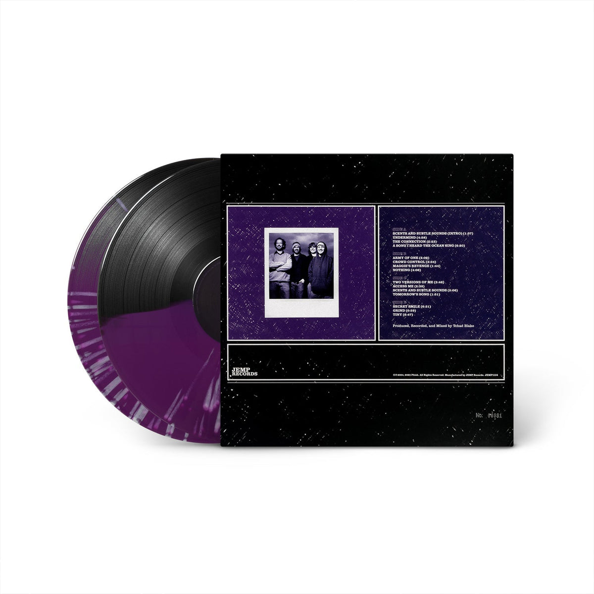 Phish - Undermind (Black & Purple Splatter Vinyl) Vinyl > LP Jemp Records