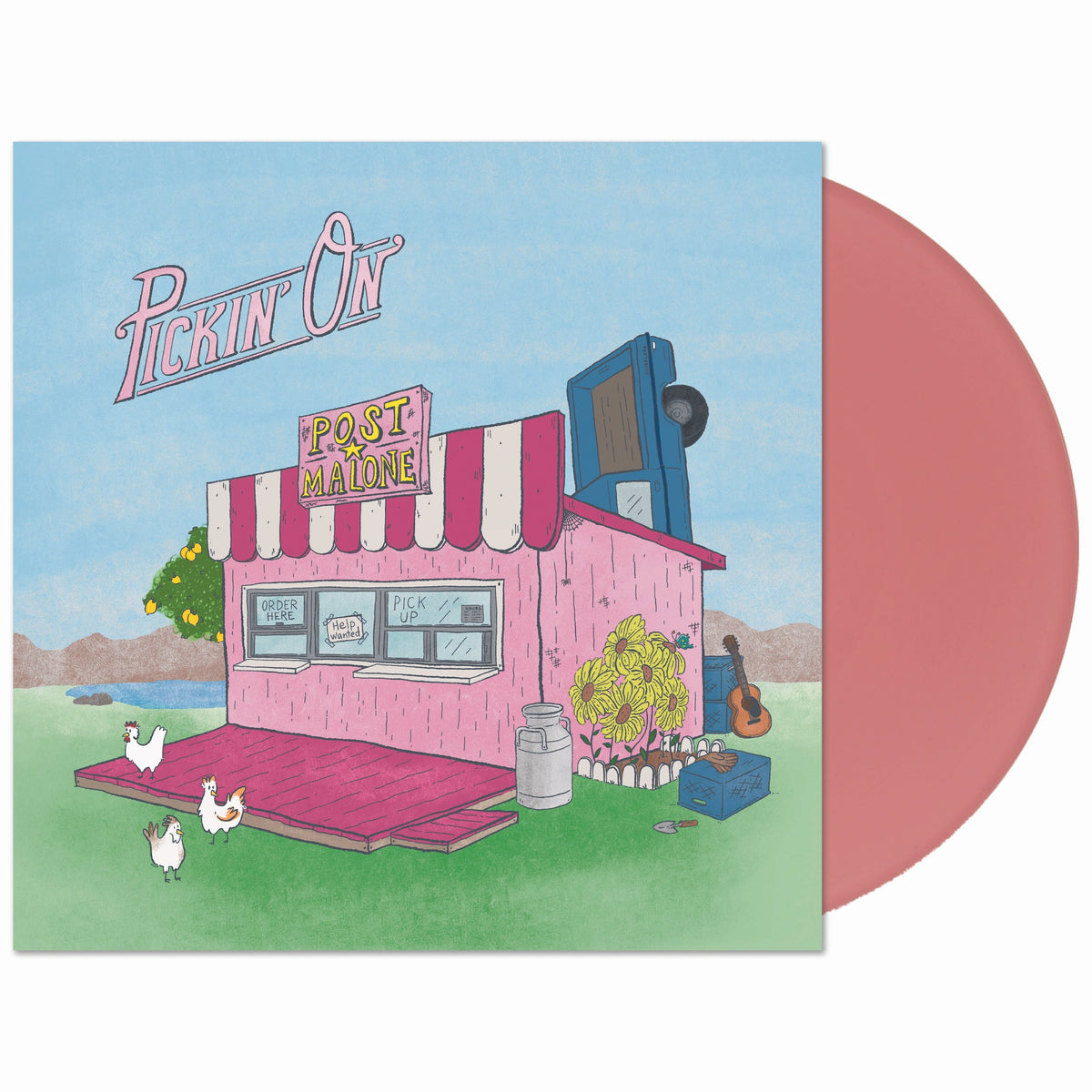 [PREORDER] Pickin' On - Post Malone Preorder CMH 2027 / US / Indie Exclusive Pink Vinyl LP / CMH NEW NEW