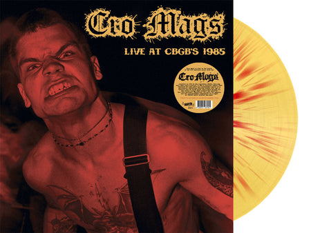 Cro-Mags - Live At CBGB's 1985 (Indie Exclusive Yellow & Red Splatter Vinyl)
