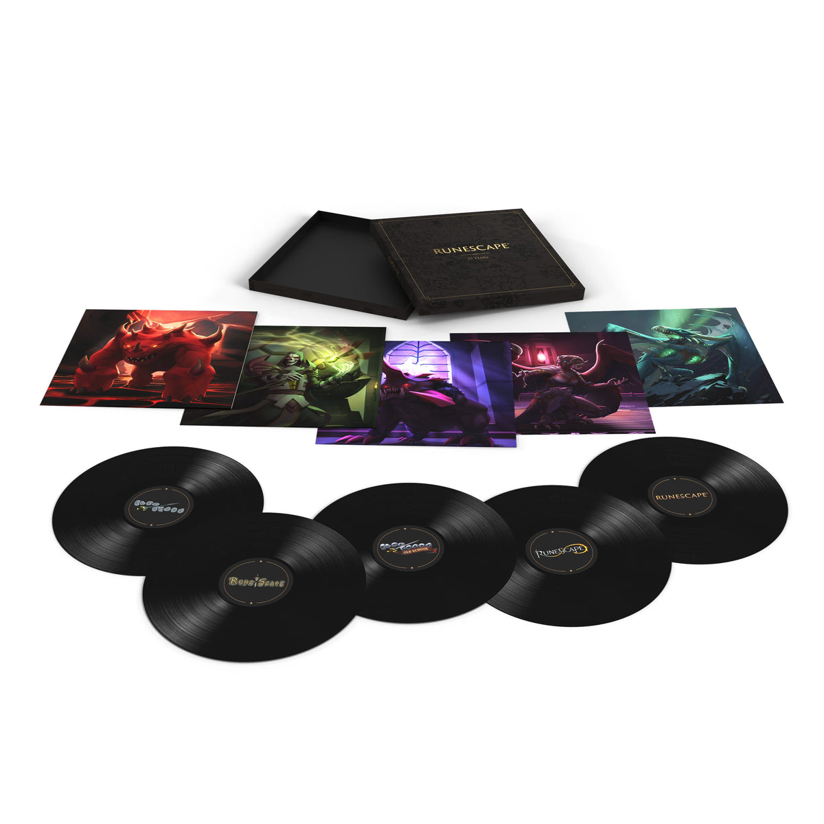 Jagex Audio Team - RuneScape: 25 Years (5LP Box Set) Vinyl > Box Set Laced Records