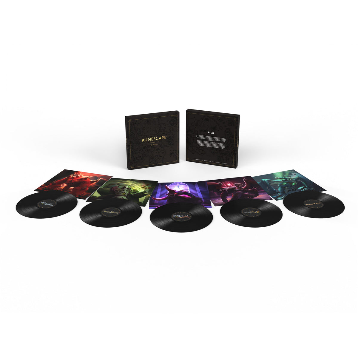 Jagex Audio Team - RuneScape: 25 Years (5LP Box Set) Vinyl > Box Set Laced Records