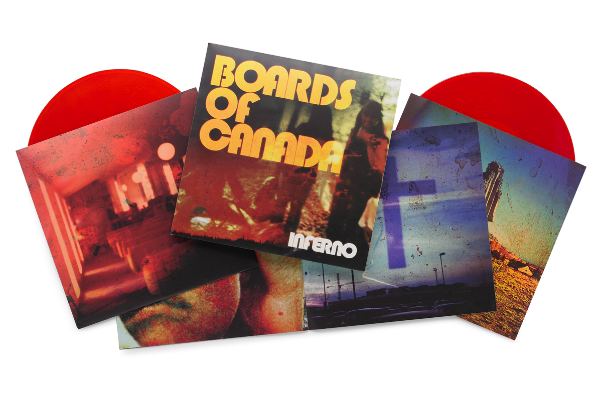 Boards of Canada - Inferno (Transparent Red Vinyl)