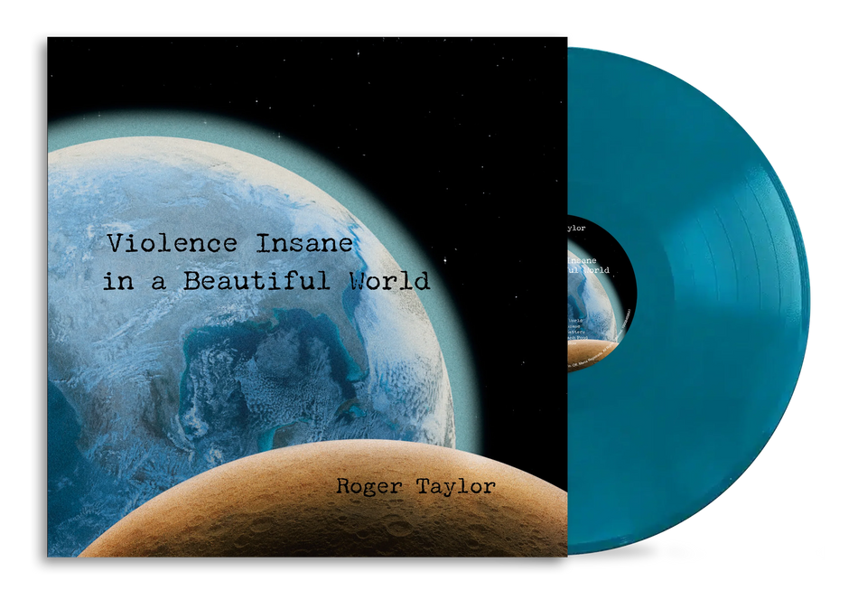 Roger Taylor - Violence Insane in a Beautiful World (Earth Blue Vinyl) Vinyl > LP Sony Legacy NEW NEW