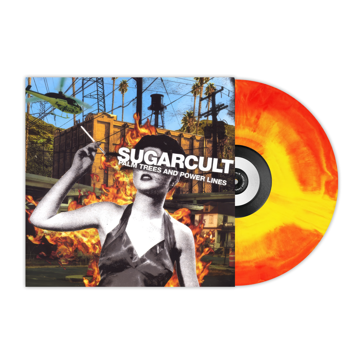 [PREORDER] Sugarcult - Palm Trees and Powerlines Preorder Artist Friendly Media Co. 2026 / US / Indie Exclusive Apple & Canary Yellow Galaxy Vinyl / Artist Friendly Media Co. NEW NEW