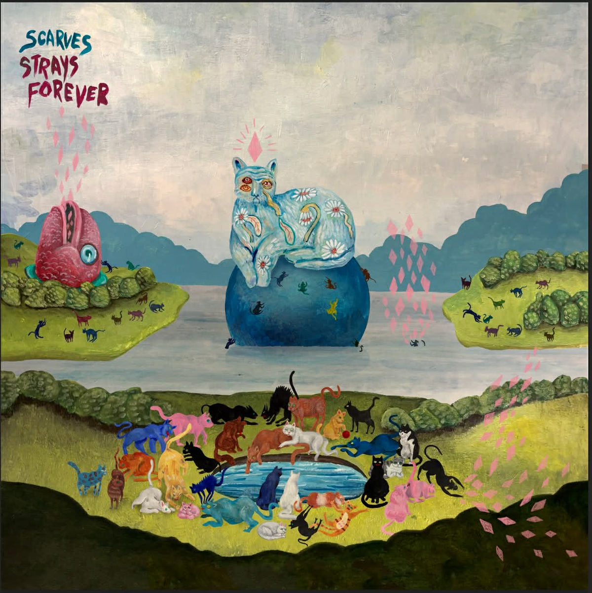 Scarves - Strays Forever (Indie Exclusive Sky Blue Vinyl)
