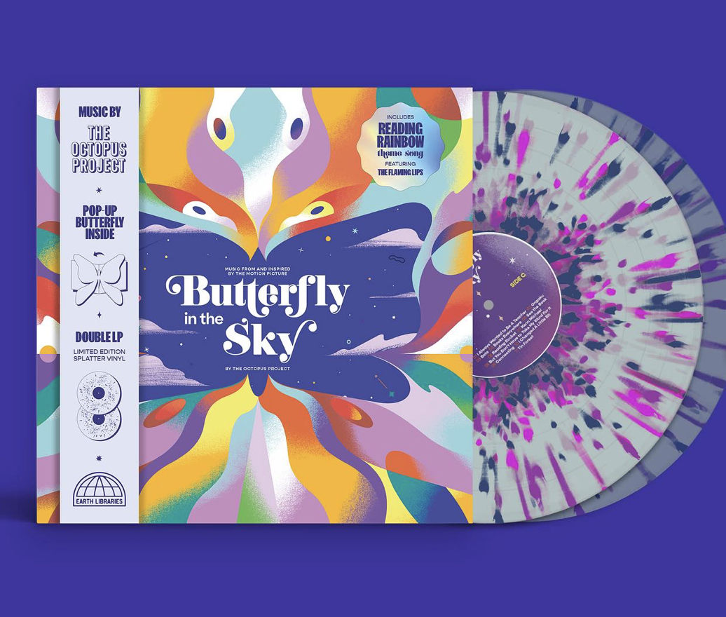 The Octopus Project - Butterfly in the Sky (Original Soundtrack) (Rainbow Splatter Vinyl)