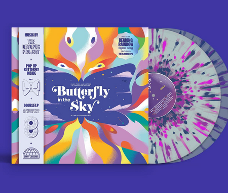 The Octopus Project - Butterfly in the Sky (Original Soundtrack) (Rainbow Splatter Vinyl)