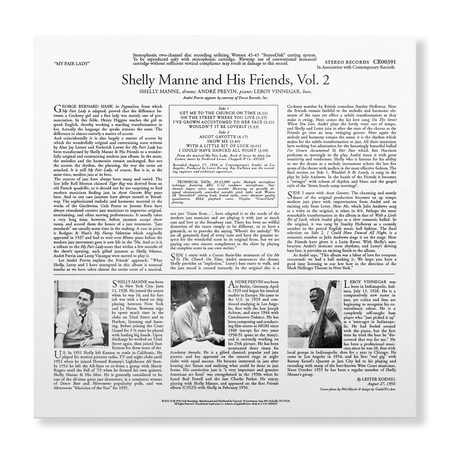 Shelly Manne & His Friends - My Fair Lady (Acoustic Sounds Series Vinyl) Vinyl > LP Concord Records