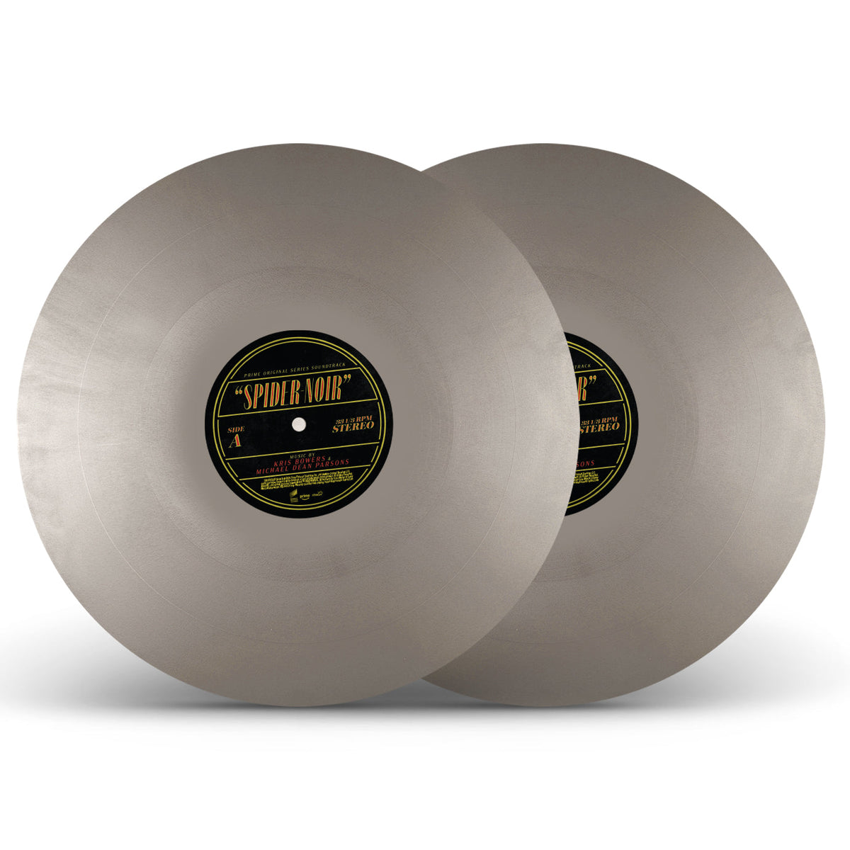 Kris Bowers & Michael Dean Parsons - Spider-Noir (Prime Original Series Soundtrack) (Opaque Silver Vinyl)