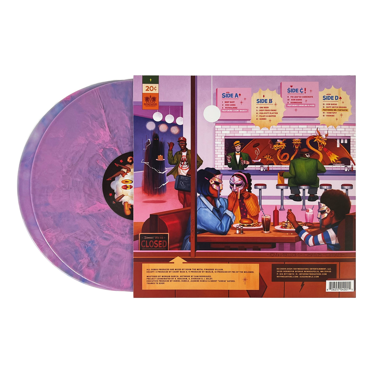 MF DOOM - Mm..Food (Sweet Tart Marble Vinyl 20th Anniversary Edition) Vinyl > LP Rhymesayers Entertainment
