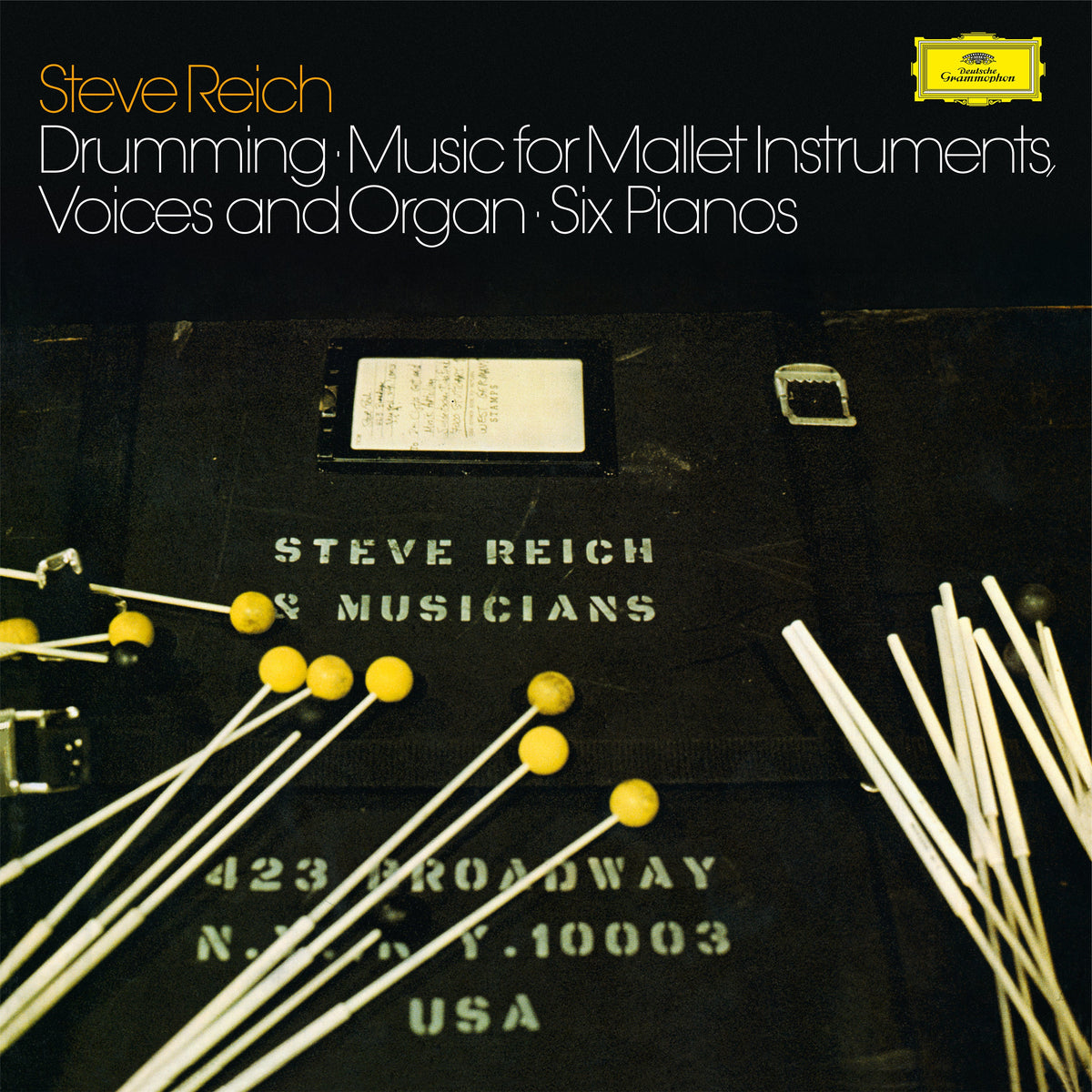Steve Reich - Drumming / Music For Mallet Instruments, Voices And Organ / Six Pianos (The Original Source 3LP Box Set)